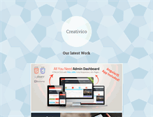 Tablet Screenshot of creativico.com